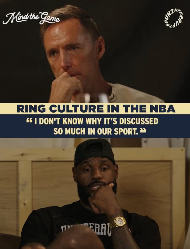 开云体育-詹姆斯：不知道用戒指数评价球员的风气是从何而来
